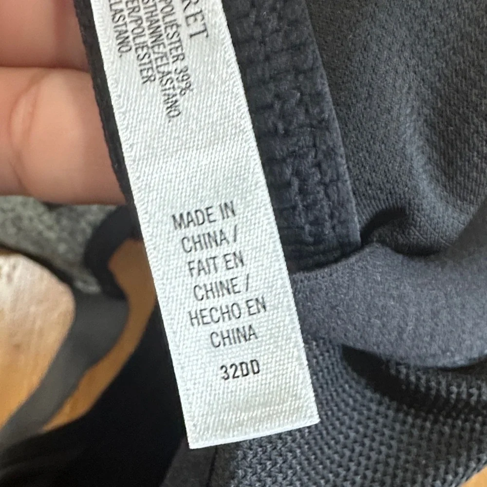 VSX Black and Gray Sports Bra by VICTORIA’S SECRET - Picture 3 of 5